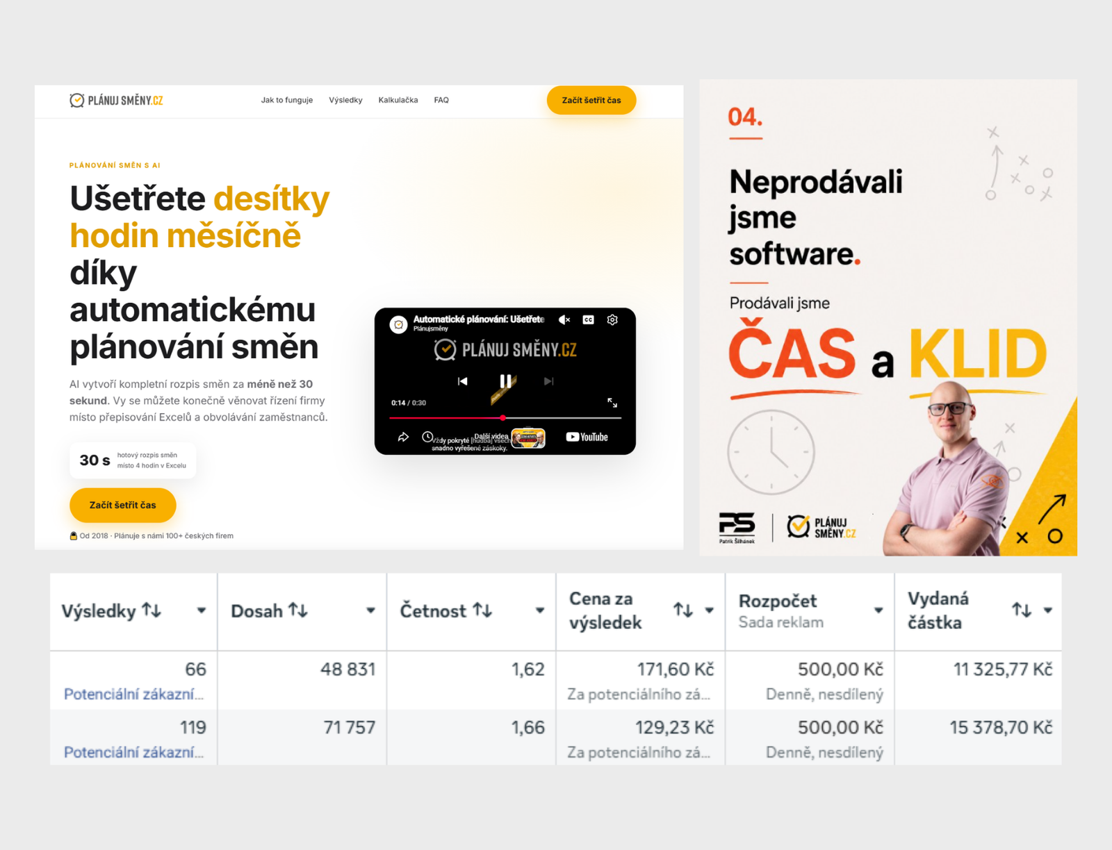Analytika a vyhodnocení webu